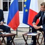 Le président russe Vladimir Poutine et le président français Emmanuel Macron au fort de Brégançon, le 19 août 2019. Gerard Julien, Pool via Reuters