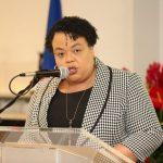 Dr. Marie Gréta Roy Clément, Ministre de la Santé Publique et de la Population.