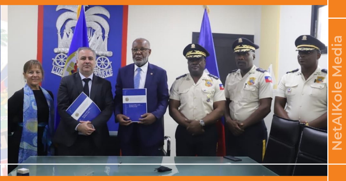 Pour combattre la criminalité en Haïti, la PNH et l'OEA ont signé un protocole d'entente