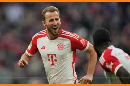 harry kane plane sur la bundesliga