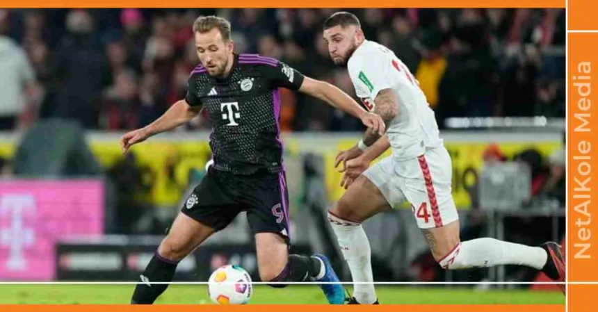 harry kane semble trop bon pour la bundesliga