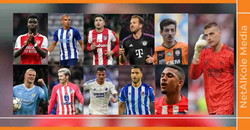 le 11 type de la 4e journée de la ligue des champions