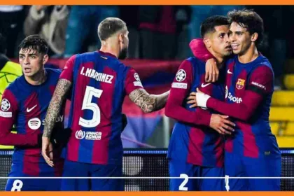 le fc barcelone gagne grâce à des buts de cancelo et joão félix