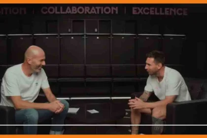 le dialogue entre zidane et messi sur le fameux numéro 10