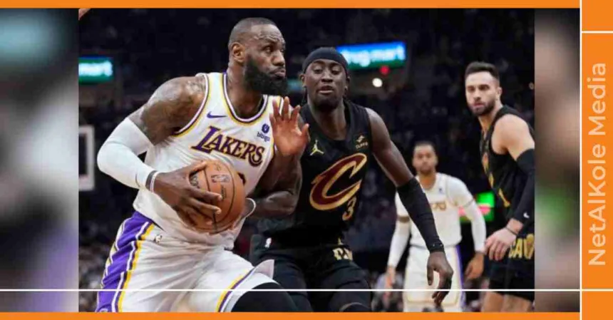 le grand retour du king dans l'ohio contre les cavaliers