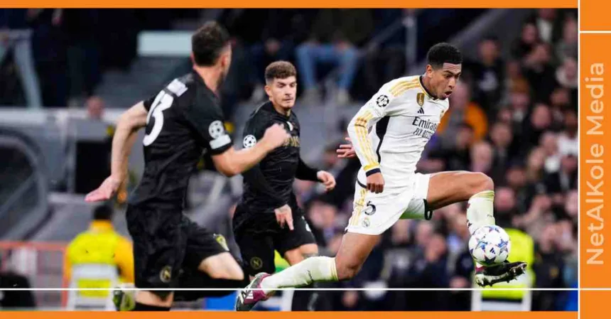le record de jude bellingham lors de la victoire du real madrid contre naples