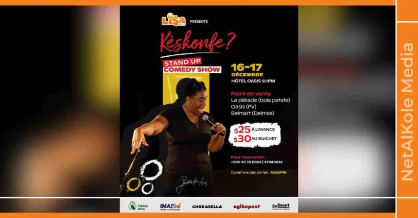 l'humoriste gaëlle bien aimé bientôt en spectacle avec kÈskonfe