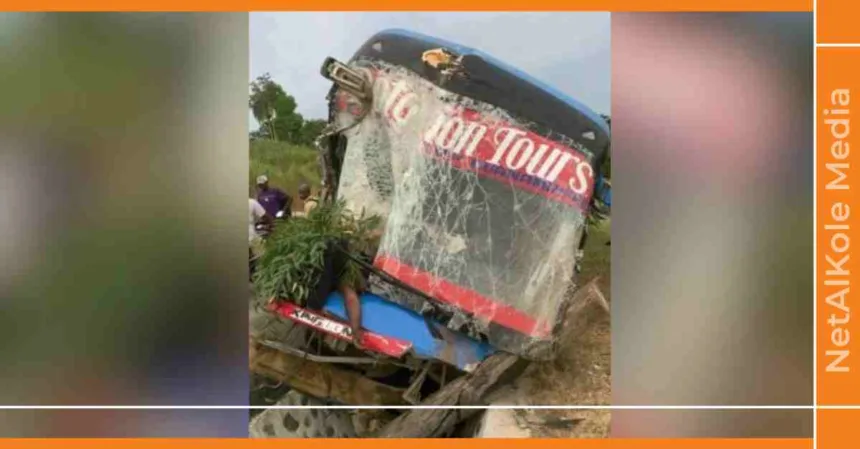 un accident impliquant un bus de rotation tours à pignon fait un mort et plusieurs blessés