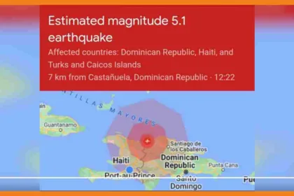un tremblement de terre de magnitude 5,1 secoue les caraïbes, affectant haïti