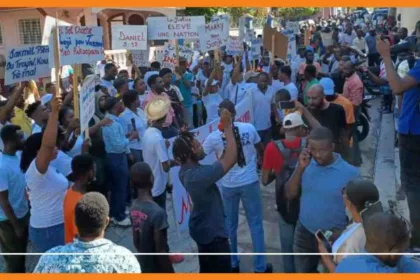 une marche pacifique à jacmel pour exiger la libération du magistrat marky kessa