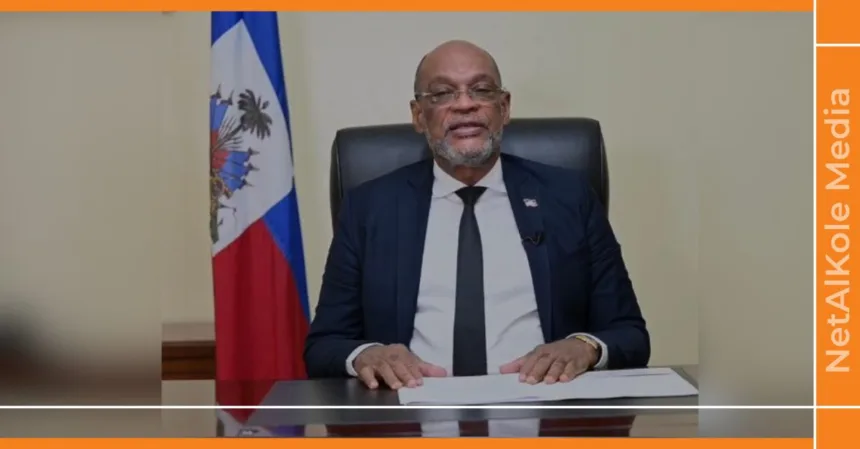 ariel henry et ses vœux pour l’année 2024