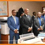 ariel henry visite l’agd et se dit satisfait des recettes