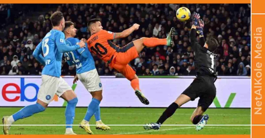 l'inter milan surclasse naples et reprend la tête de la série a