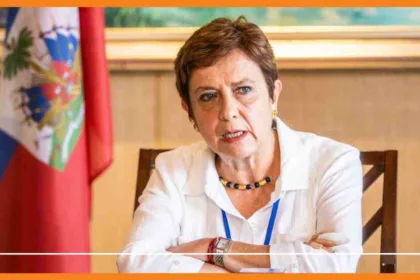 la cheffe du binuh souligne l'importance des sanctions dans le rétablissement de la stabilité en haïti