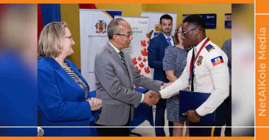 la jamaïque et le canada s'associent pour renforcer les forces de police haïtiennes