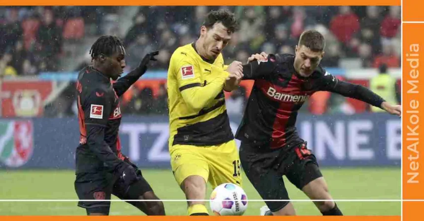 le bayer leverkusen ne perd pas, mais rate son écart sur bayern munich (1)