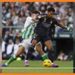 le betis ralentit le real madrid après 5 victoires de rang