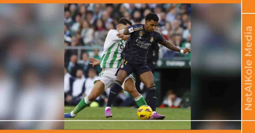 le betis ralentit le real madrid après 5 victoires de rang