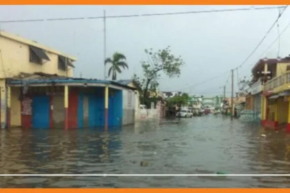 le cap haïtien submergé par des pluies torrentielles