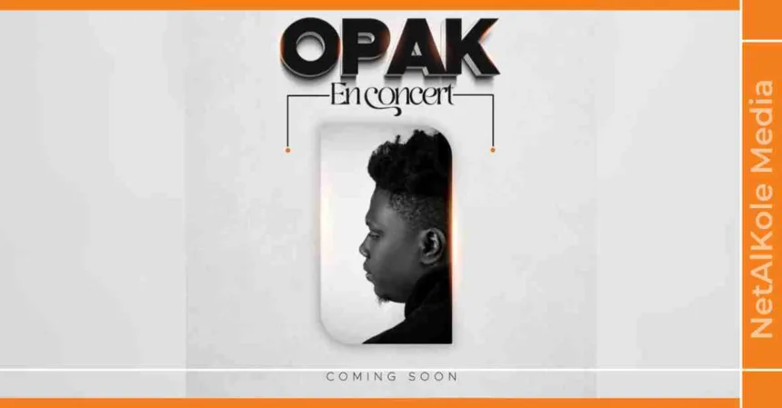 le rappeur opak convie ses fans à son premier concert
