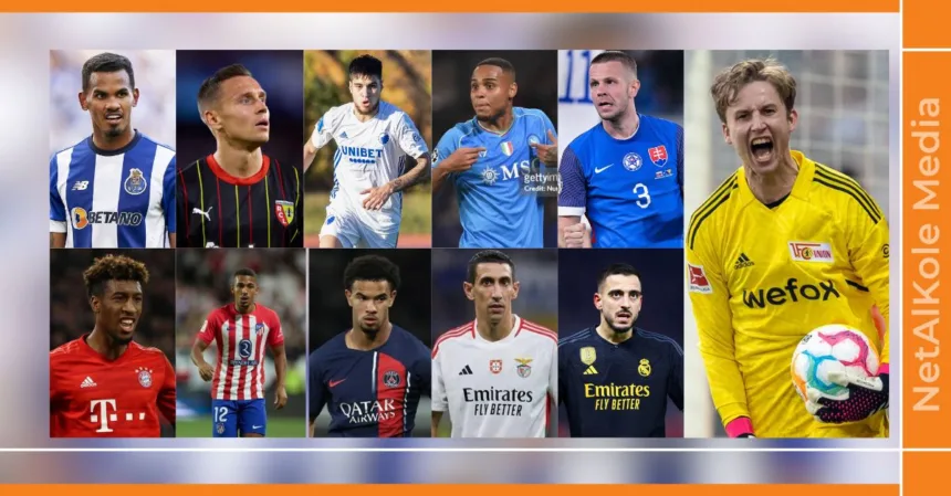 les 11 types de la dernière journée de la ligue des champions en phase de groupe