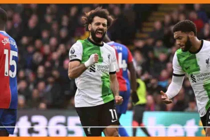 les 200 buts de mohamed salah sur les couleurs des reds de liverpool