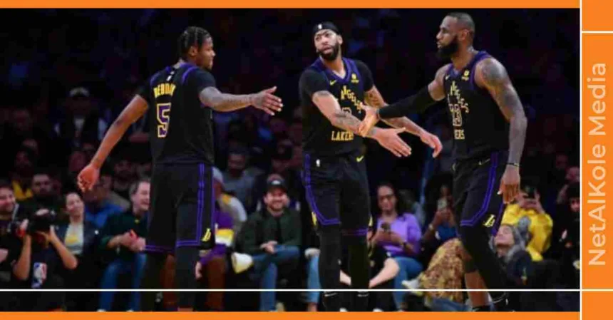 les lakers jouent sans sa couleur fétiche à las vegas (1)