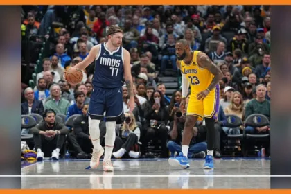 les lakers s'inclinent face aux mavericks dans un duel épique