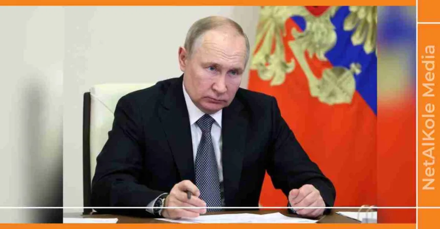 les actions de l'occident détruisent le système des relations économiques, affirme vladimir poutine