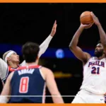 nba le festival du soir de joël embiid contre washington wizards