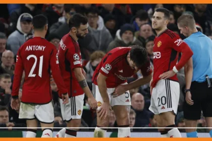 pas de miracle pour les reds devils qui sont éliminés de toute compétition européenne
