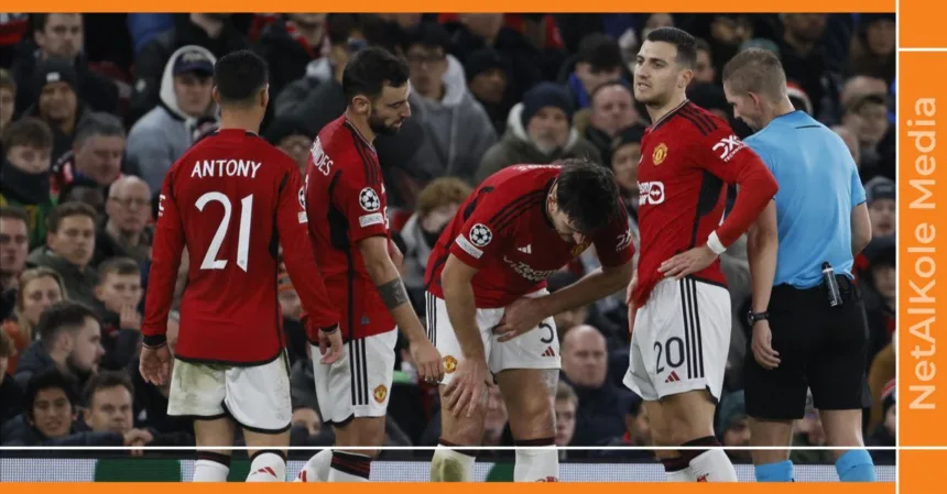 pas de miracle pour les reds devils qui sont éliminés de toute compétition européenne