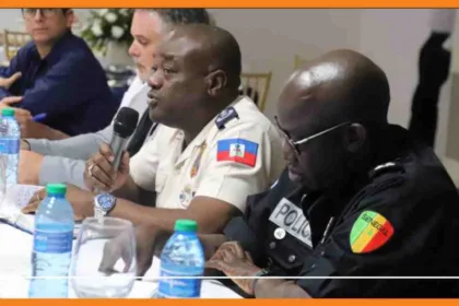 réunion entre le dg de la pnh et les partenaires internationaux pour renforcer la sécurité en haïti