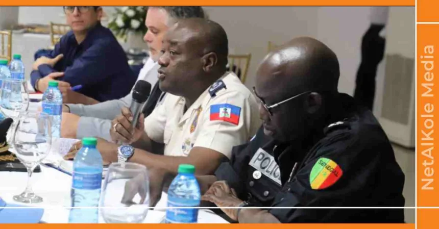 réunion entre le dg de la pnh et les partenaires internationaux pour renforcer la sécurité en haïti