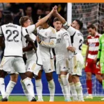 une cinquième victoire de rang pour le real madrid