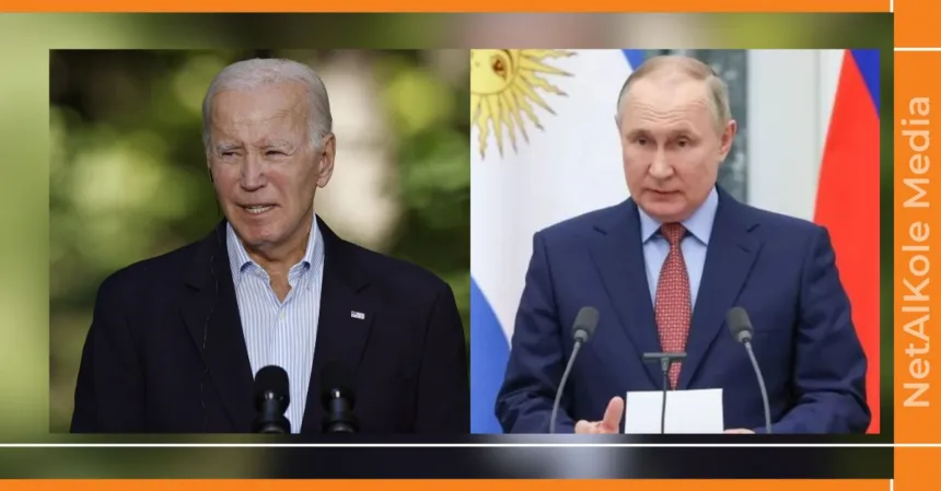 vladimir poutine réfute les allégations de joe biden concernant un éventuel conflit avec l'otan